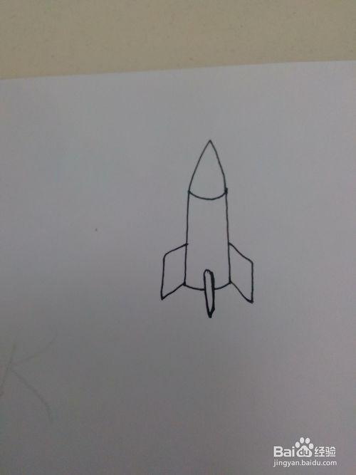 简笔画反坦克导弹