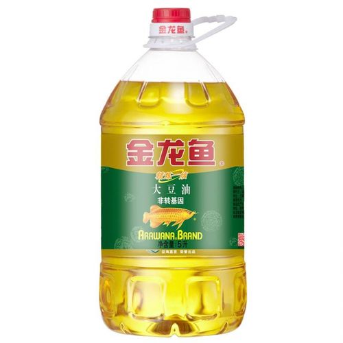 金龙鱼精炼一级大豆油非转基因5l×4
