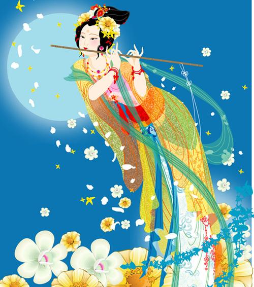 最美嫦娥奔月唯美图片