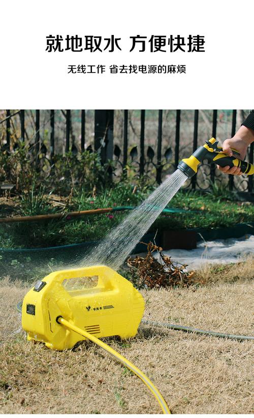 定制小型抽水机农用灌溉家用田园浇地充电自吸抽水泵浇菜神器浇水机
