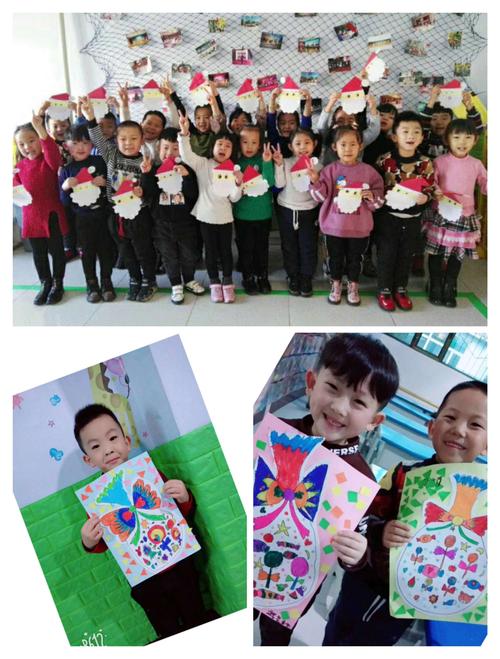 慧凡小天使幼儿园新年特几6美术,手工,剪纸,彩泥作品展示,放飞想象