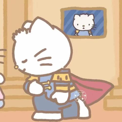 可爱kitty|情侣头像_情侣头像_kitty_hellokitty_素材
