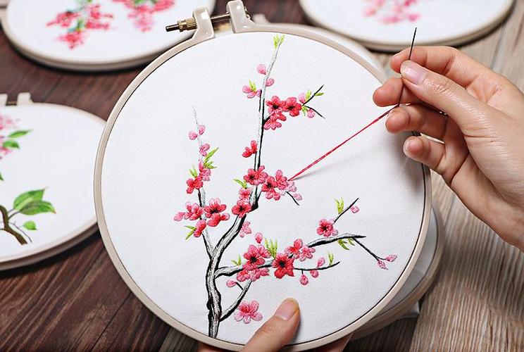 刺绣手工diy