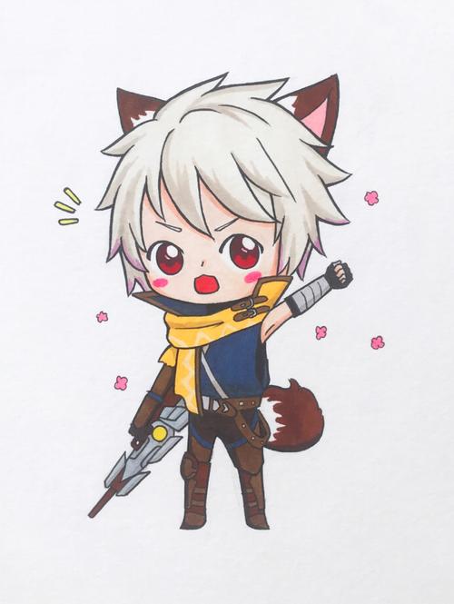 王者荣耀 q版百里守约 附过程_王者荣耀_游戏_手机游戏