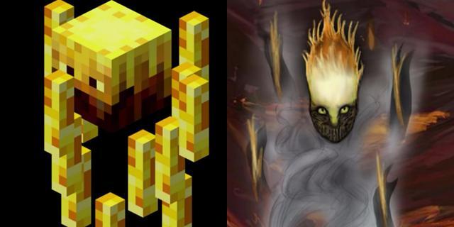 我的世界:生物拟人化和魔化对比,两张对立风格,你更喜欢哪种?