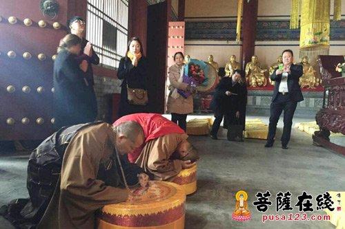 道坚大和尚于汶上宝相寺作《佛教徒的社会价值》讲座