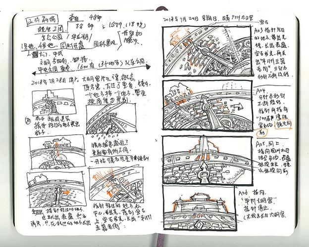 故事板草图