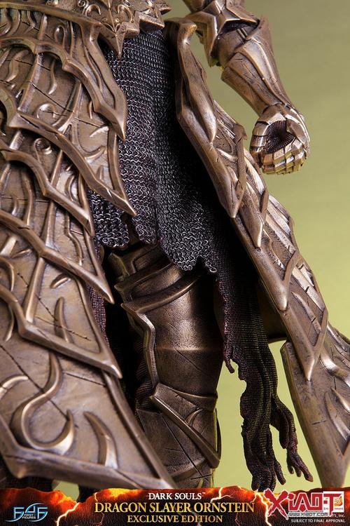 first 4 figures《黑暗之魂》猎龙者 翁斯坦 全身雕像