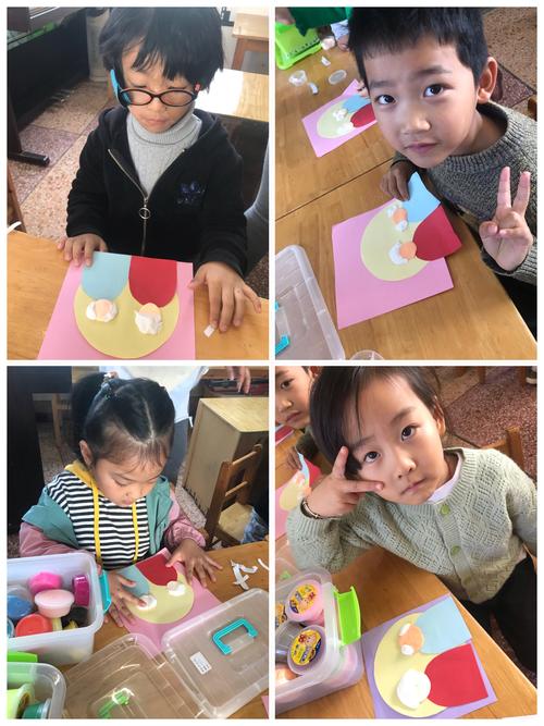 「康乐幼儿园」大二班九九重阳节手工制作