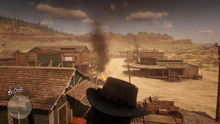 游戏画面发展史荒野大镖客救赎一代与二代相同地点对比一