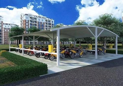 影响膜结构电动车充电桩雨棚报价的因素