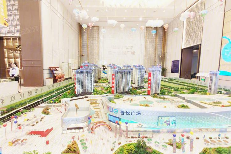 荆州吾悦广场沙盘图