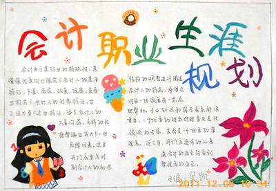 职业生涯手抄报手抄报高清