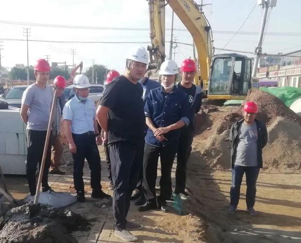 王增全到青岛市双元路拓宽工程项目检查指导工作