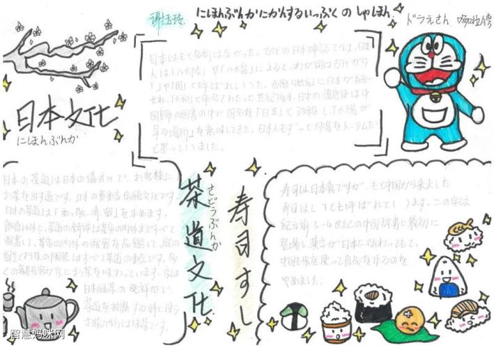 日本文化手抄报优秀作品