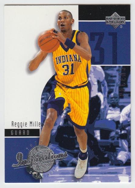 【pp拍卖】2002-03 upper deck inspirations reggie miller 雷吉米勒