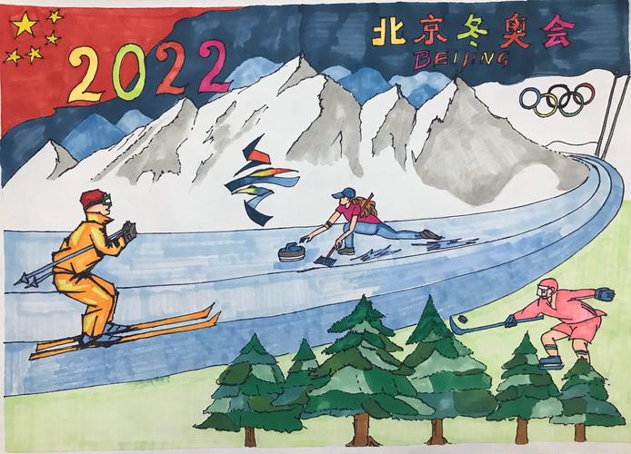乐亭二小"筑梦冰雪 相约冬奥"迎新年书画大赛