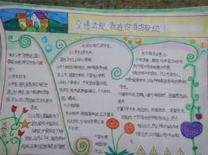 关于共享单车的英语手抄报 身边的英语手抄报