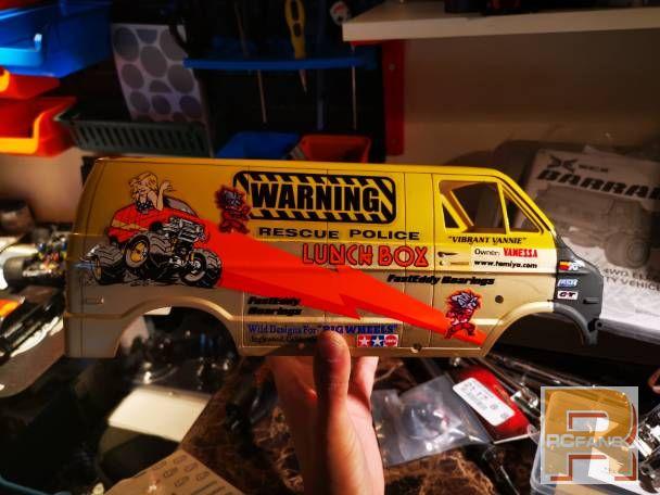 履带大脚,怪异混装田宫全op午餐盒.午餐盒开箱到改装