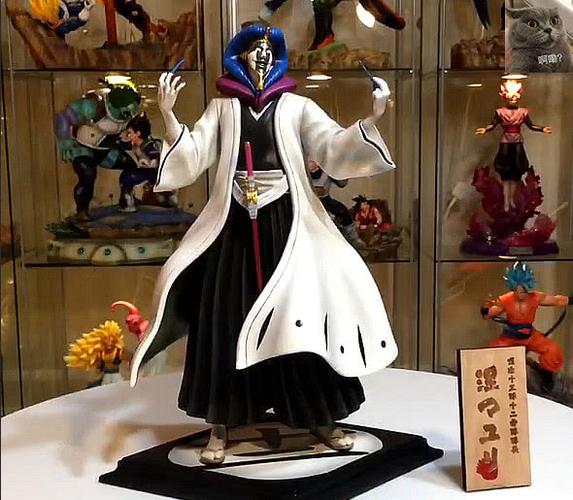 死神"涅茧利"手办,镜头拉近细节好评,三个队长齐上阵