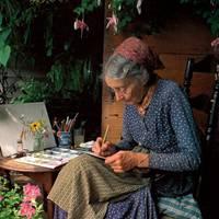 优雅的老年妇女头像_微信头像图片大全