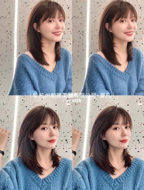 发际线高最适合的锁骨发～巨减_圆脸_发型_锁骨发_发际线_发色_夏天去