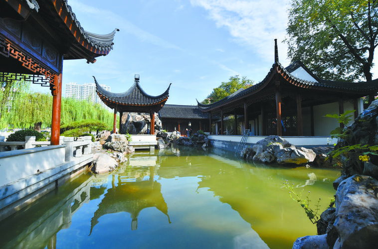 在裕园邂逅如梦江南-石家庄日报-04版-2021年09月29日