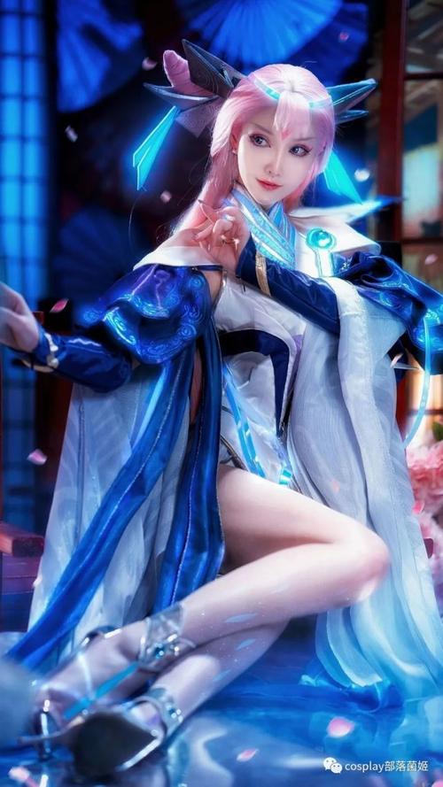 cos王者荣耀貂蝉猫影幻舞cos正片露儿大魔王
