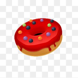 卡通可爱甜甜圈素材