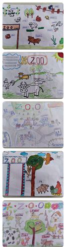 画精彩英语,绘丰富生活——辛店小学英语主题手抄报比赛