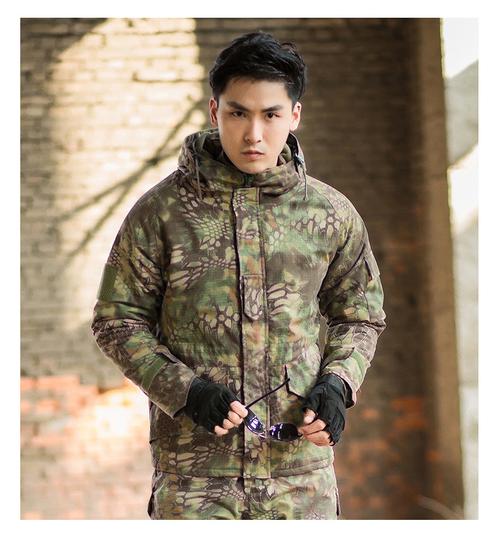 户外冬季加绒迷彩服冲锋衣男女套装军迷军品工作服军迷服饰战术特战