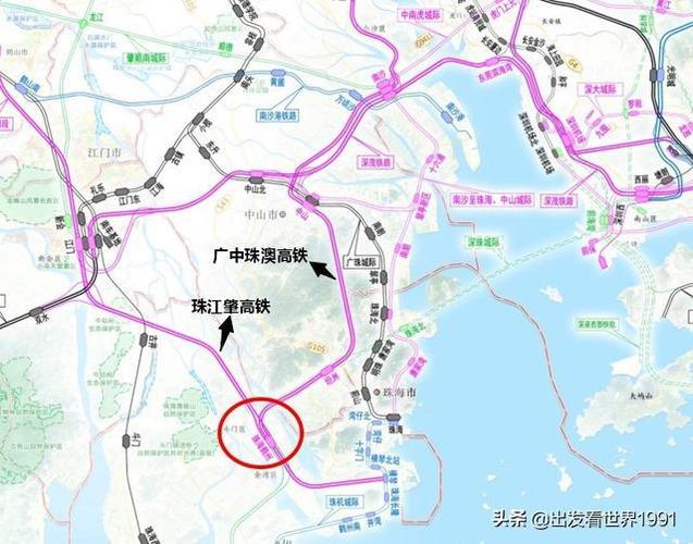 珠海鹤洲站计划开工三条高铁交汇规模10台22线关于选址意见不一