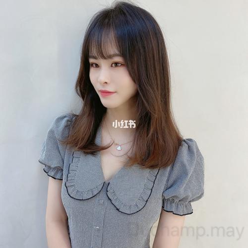 女士中发_中发发型_杜尚发型(凤起路店)攻略_发型_塑形_根据脸型选