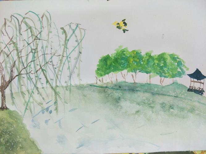 其它 绘春 写美篇朱自清的散文《春》之春草图,春花图,春风图,春雨图