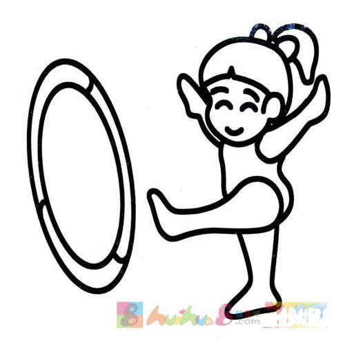 关于运动的图片简笔画