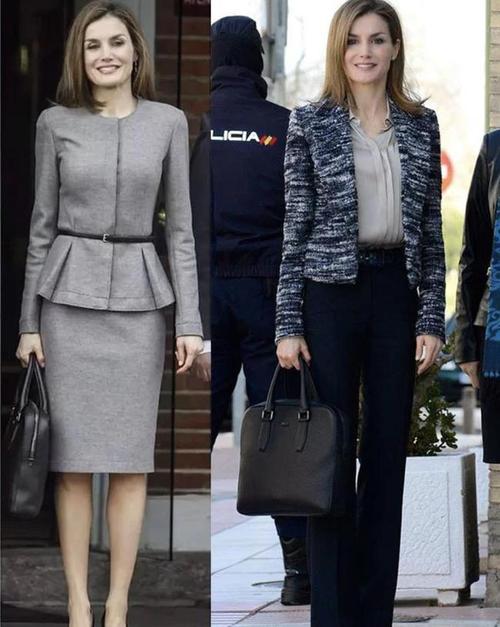 梅根与西班牙王后撞衫皮裙,谁更有气质,一目了然