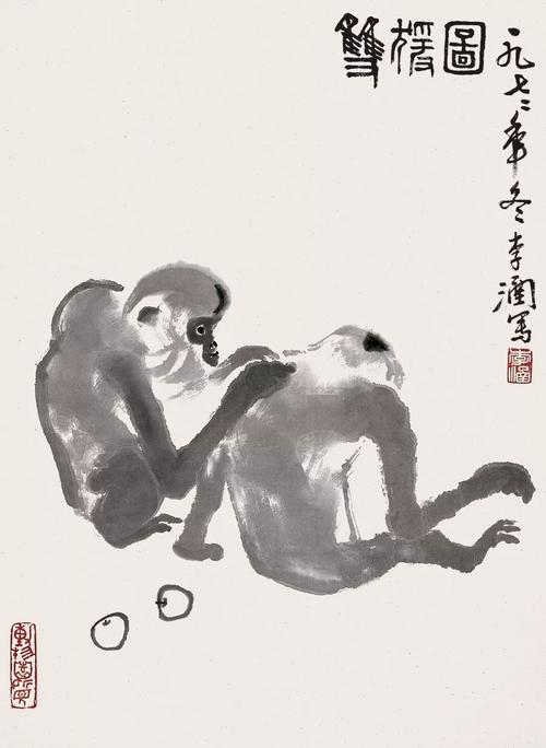 中央民族大学美术系教授李涵国画作品在万宁兴隆展出