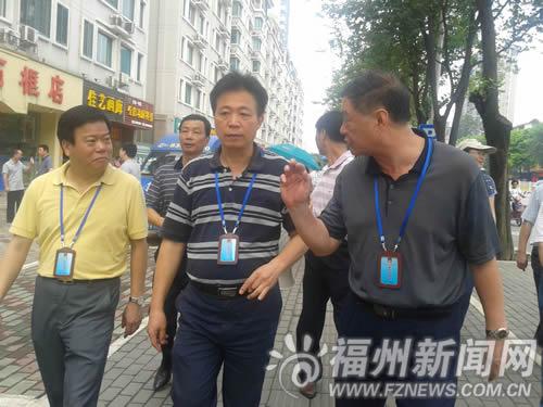 郑有光,郑建闽,林治良带领市政协委员分别来到鼓楼区,台江区,仓山区