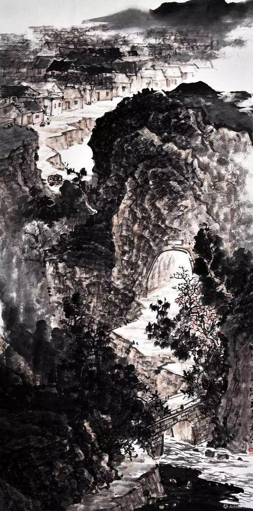 何海新山水画作品展8日将在丹凤朝阳美术馆展出
