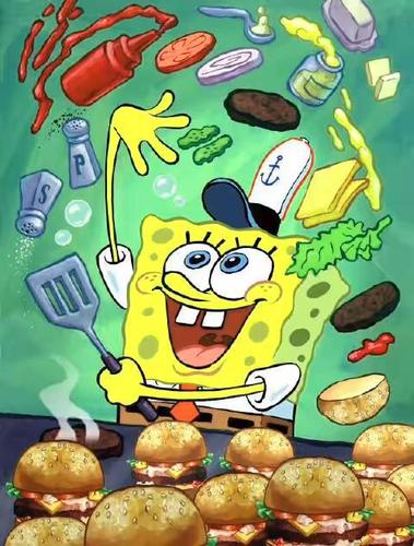 蟹堡王餐厅简笔画