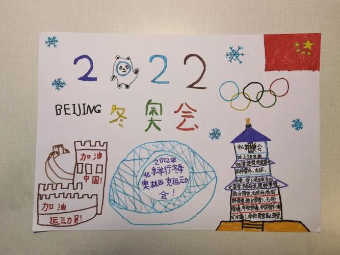 二年级冬奥会手抄报三年级冬奥会手抄报四年级冬奥会手抄报五年级