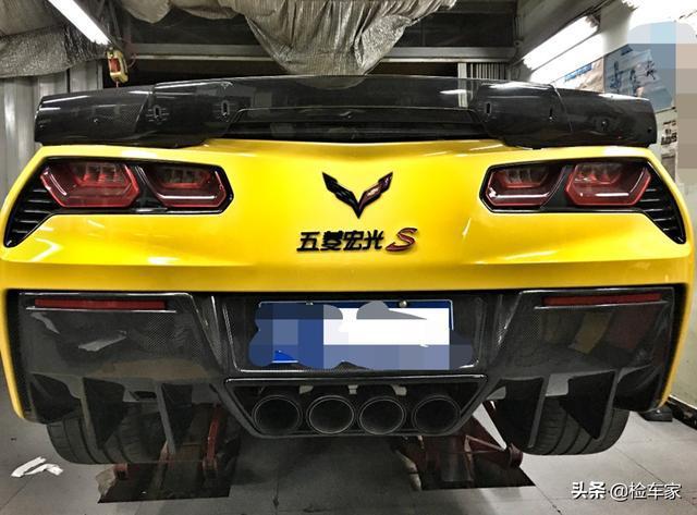 这辆科尔维特只要98万