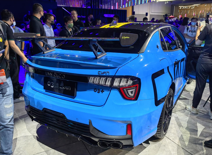 2021成都车展领克03cyan定制版正式亮相