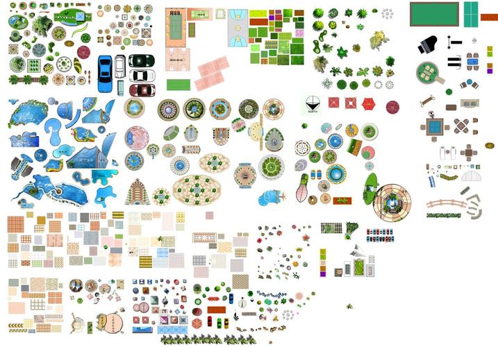 懒人素材库你即将拥有7g总平图ps素材