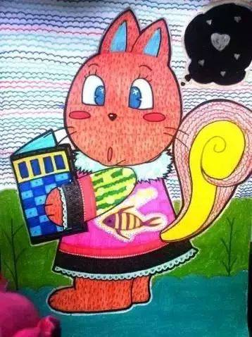 动物主题的儿童画,幼师收好!