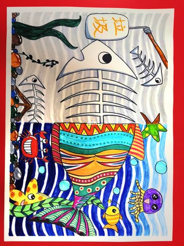 保护地球 珍爱生命|主题儿童画_儿童画_文化_绘画