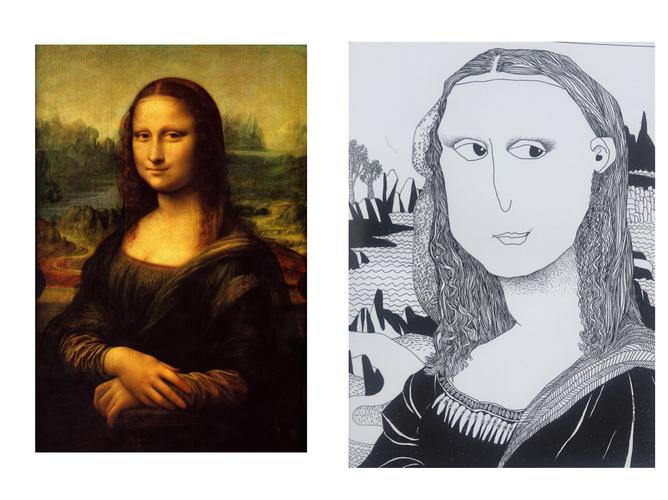 《蒙娜丽莎的微笑》达芬奇1503年至1517年