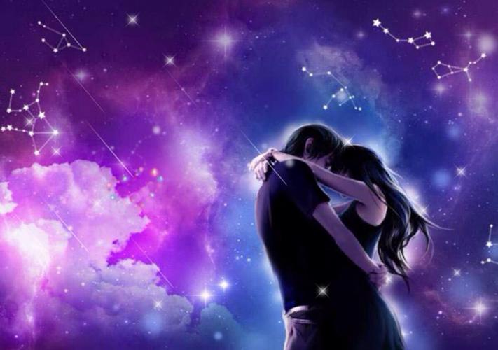 唯美星空下的小幸福