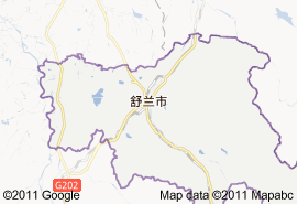 舒兰市地图