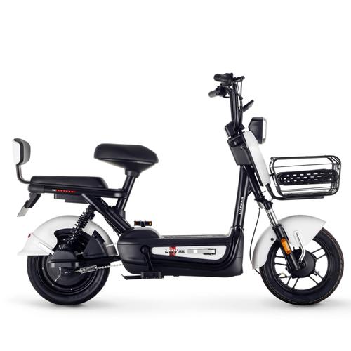 绿源48v24a可提锂电池电动自行车fae男女士通勤代步新